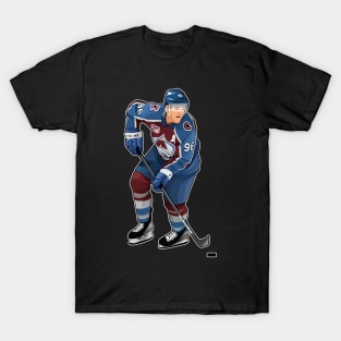 Mikko Rantanen #96 Skates T-Shirt